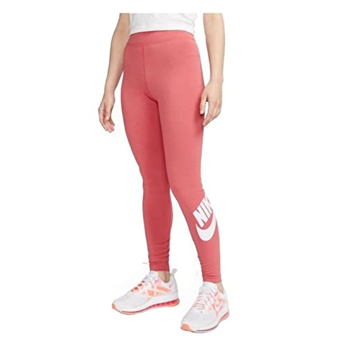 Nike Damen Sportswear Essential Coral Tights, Korallenrot, M von Nike