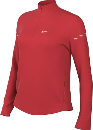 Nike Damen Swift Df Uv Hz Top T-Shirt, Lt Crimson/Reflective Silv, L von Nike