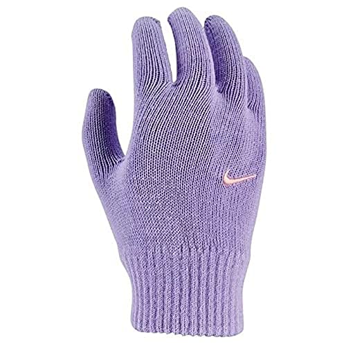 Nike Damen Swoosh Knit 2.0 Winter Handschuhe, Violett, L-XL EU von Nike