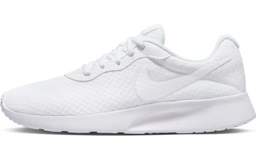 Nike Damen Tanjun Sneaker, WeiÃŸ WeiÃŸ WeiÃŸ Volt, 40.5 EU von Nike