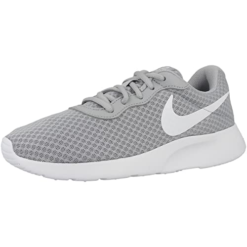 Nike Damen Tanjun Sneakers, Wolf Grey White-Barely Volt-Bl, 36.5 EU von Nike