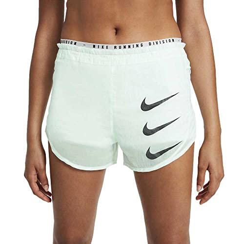 Nike Damen Tempo Luxe Run Division Shorts, Barely Green/Black, M Nike Damen Tempo Luxe Run Division Shorts, Barely Green/Black, M von Nike