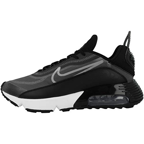 Nike Damen W AIR MAX 2090 Laufschuh, Black/White-MTLC Silver, 38 EU von Nike