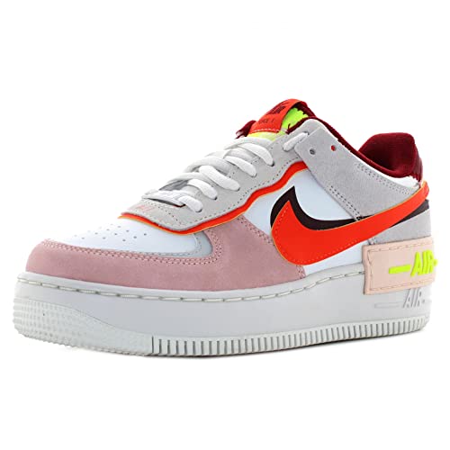 Nike Damen W Af1 Shadow Basketballschuh, Team Red Orange Orange Pearl Volt Summit White Photon Dust, 40 EU von Nike