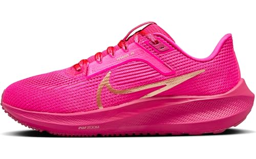 Nike Damen W Air Zoom Pegasus 40 Laufschuh, Mehrfarbig Fierce Pink MTLC Red Bronze Pink Foam, EU von Nike