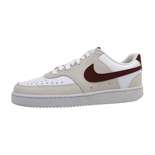 NIKE Damen Court Vision Lo Sneaker, White Team Red Adobe Dragon Red, 37.5 EU von Nike