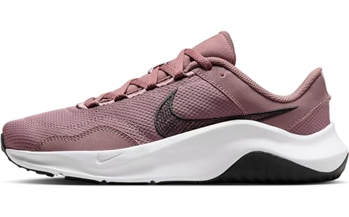 Nike Damen W Legend Essential 3 Nn Training Schuhe, Smokey Mauve/Black-White-Platinum Violet, 40.5 EU von Nike