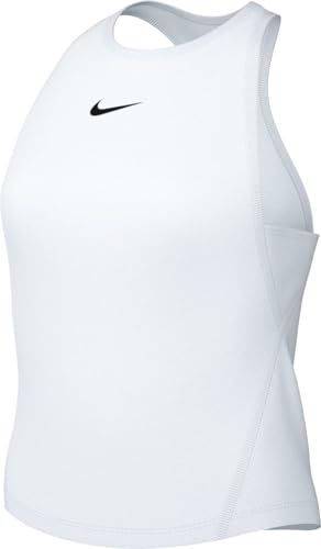 Nike Damen W NK DF VCTRY Tank T-Shirt, White/Black, S Nike Damen W NK DF VCTRY Tank T-Shirt, White/Black, S von Nike