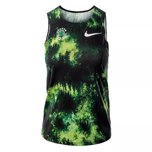 Nike Damen W NK OTC AEROSWIFT Singlet Tank top, Schwarz, Small von Nike
