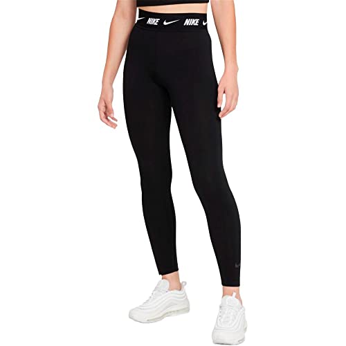 Nike Damen W NSW Club Hw Lggng Leggings, Schwarz, 2XL von Nike