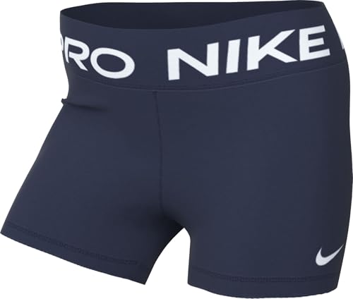 Nike Damen W Np 365 3In Shorts, Midnight Navy/White, M Nike Damen W Np 365 3In Shorts, Midnight Navy/White, M von Nike