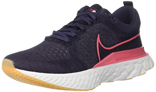 NIKE Damen W React Infinity Run FK 2 Sneaker, Black Violet, 37.5 EU von Nike