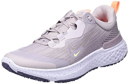 Nike Damen W React Miler 2 Shield Sneaker, Amethyst Ash Violet Ore Atomic Orange Iris Whisper, 37.5 EU von Nike