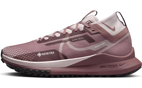 Nike Damen W React Pegasus Trail 4 GTX Laufschuhe, Smokey Mauve/Platinum Violet-Saturn Gold, 39 EU von Nike