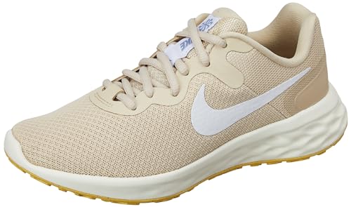 Nike Damen W Revolution 6 Nn Laufschuh, Sand Topas Weiß Gold Indigo Gefahr, 37.5 EU von Nike