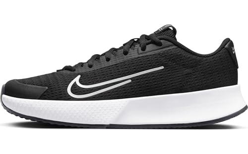 Nike Damen W Vapor Lite 2 Cly Sneaker, Schwarz Weiss, 40.5 EU von Nike