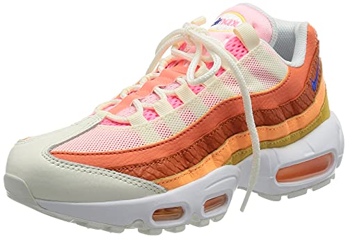 Nike Damen WMNS Air Max 95 Gymnastikschuh, Campfire Orange Racer Blue Sail, 41 EU von Nike