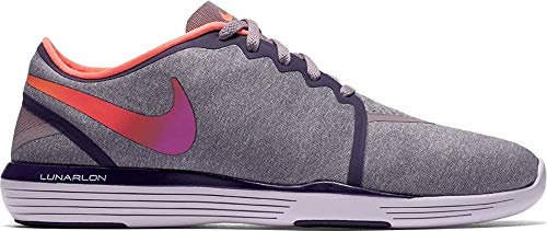 Nike Damen WMNS LUNAR Sculpt Hallenschuhe, Grau (Purple Smoke/Purple Dynasty/Bright Mango/Hyper Violet), 40.5 EU von Nike