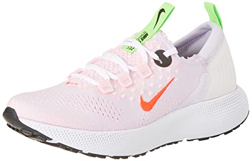 Nike Damen WMNS React Escape Rn FK Sneaker, Barely Grape BRT Crimson Pink Foam Lime Glow Black White, 38 EU von Nike