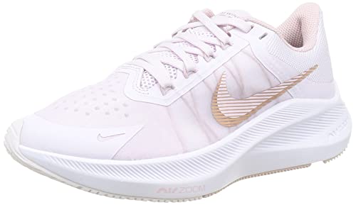 Nike Damen Winflo 8 Laufschuh, Lt Violet MTLC Red Bronze Champagner White, 36.5 EU von Nike