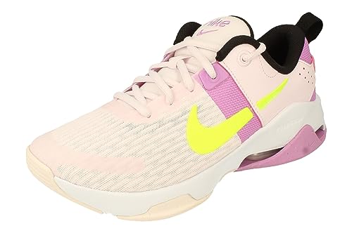 Nike Damen Zoom Bella 6 Running Trainers DR5720 Sneakers Schuhe (UK 7 US 9.5 EU 41, Pearl pink Volt Rush Fuchsia 600) von Nike
