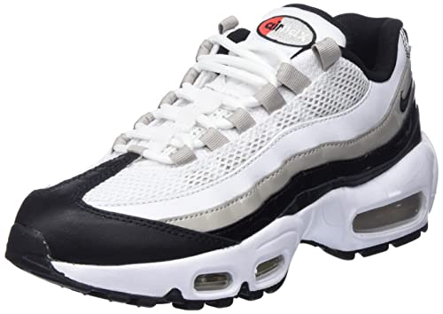 Nike Damen air max 95 Sneaker, White Black Lt Iron Ore University Red, 37.5 EU von Nike