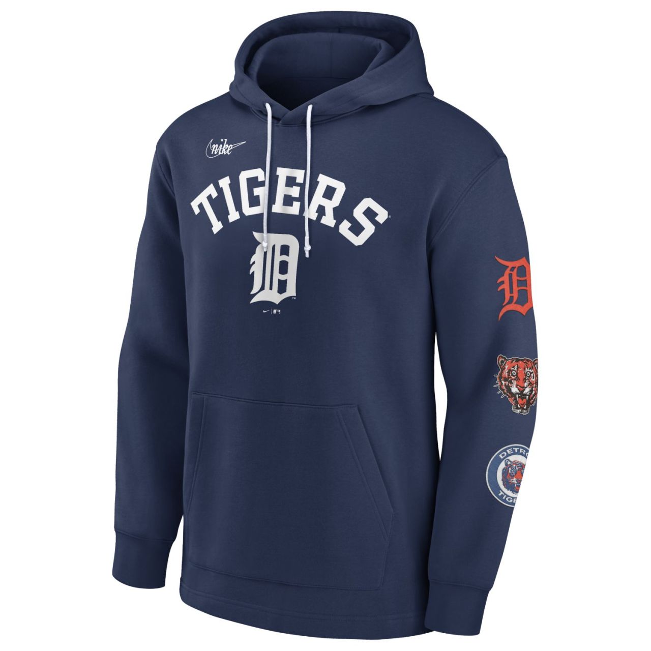 Nike Detroit Tigers REWIND Fleece Hoody von Nike