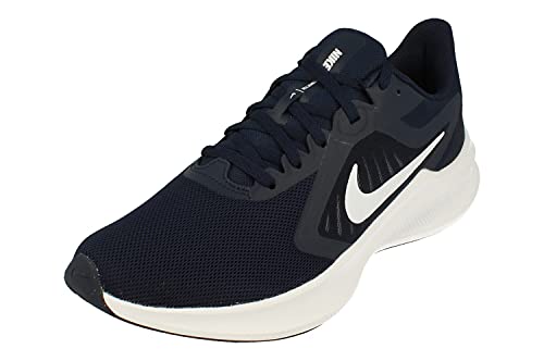 Nike Downshifter 10 Herren Running Trainers CI9981 Sneakers Schuhe (UK 7.5 US 8.5 EU 42, Obsidian White 402) von Nike