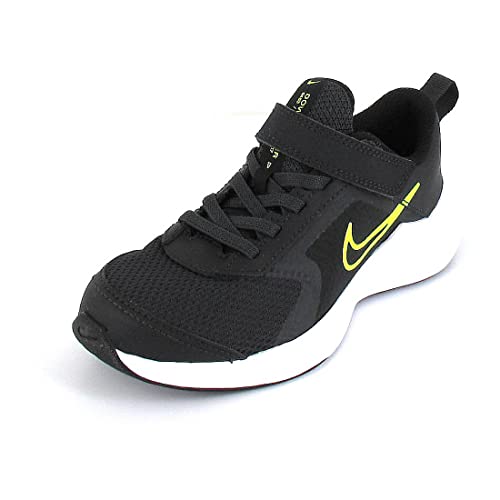 Nike Downshifter 11 Kids Schuhe, Dk Smoke Grey/Volt-Black-White, 23.5 EU von Nike