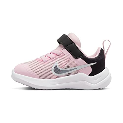 NIKE Downshifter 12 Next Nature Sneaker, Rosa Schaum/Flacher Zinnschwarz, 21 EU von Nike