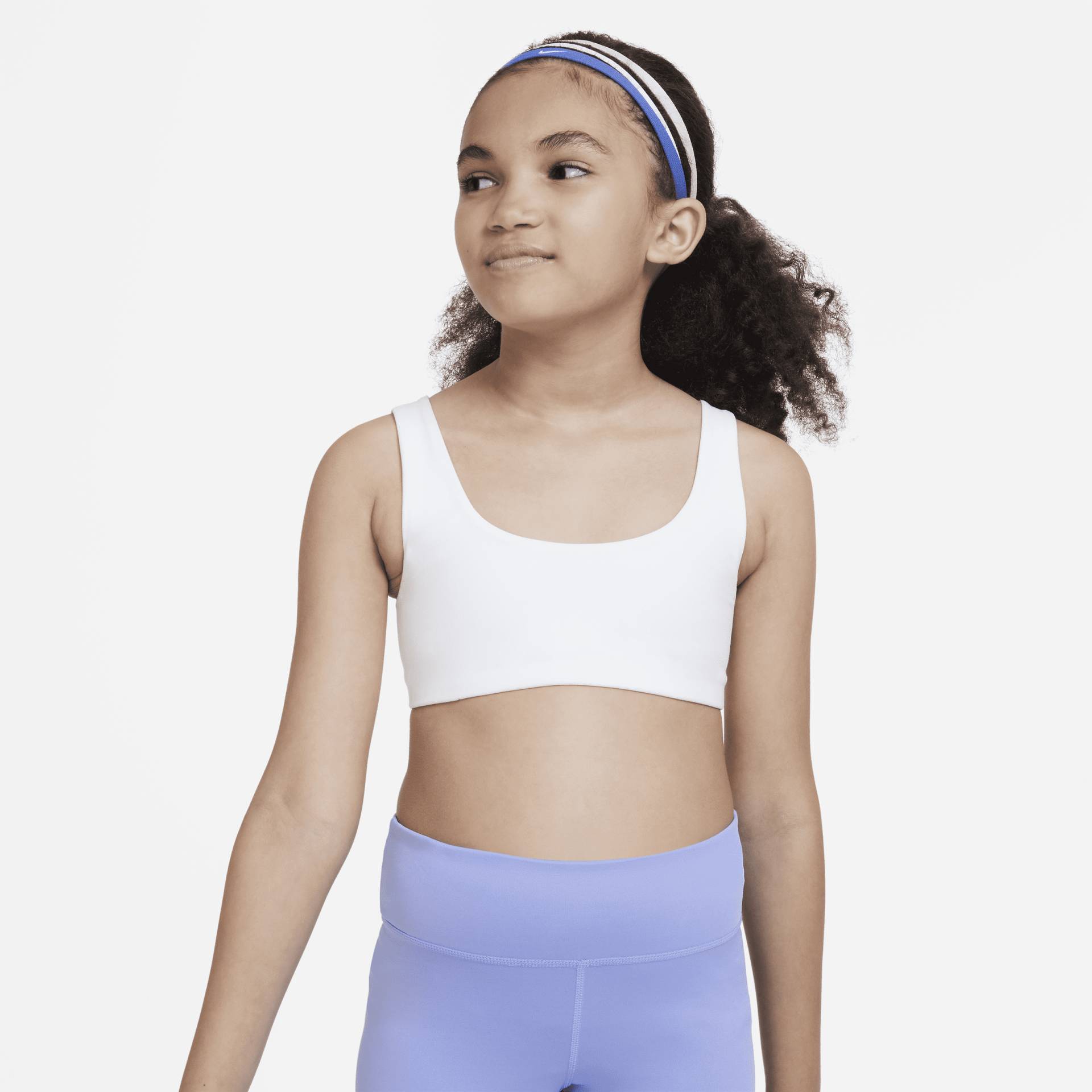 Nike Alate All U Sport-BH für ältere Kinder (Mädchen) - Weiß von Nike