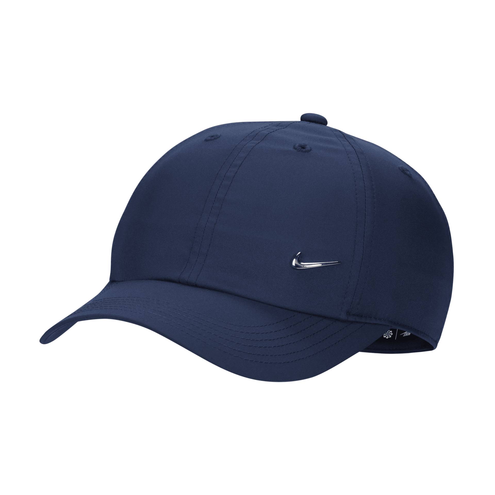 Nike Dri-FIT Club unstrukturierte Metall-Swoosh-Cap für Kinder - Blau von Nike