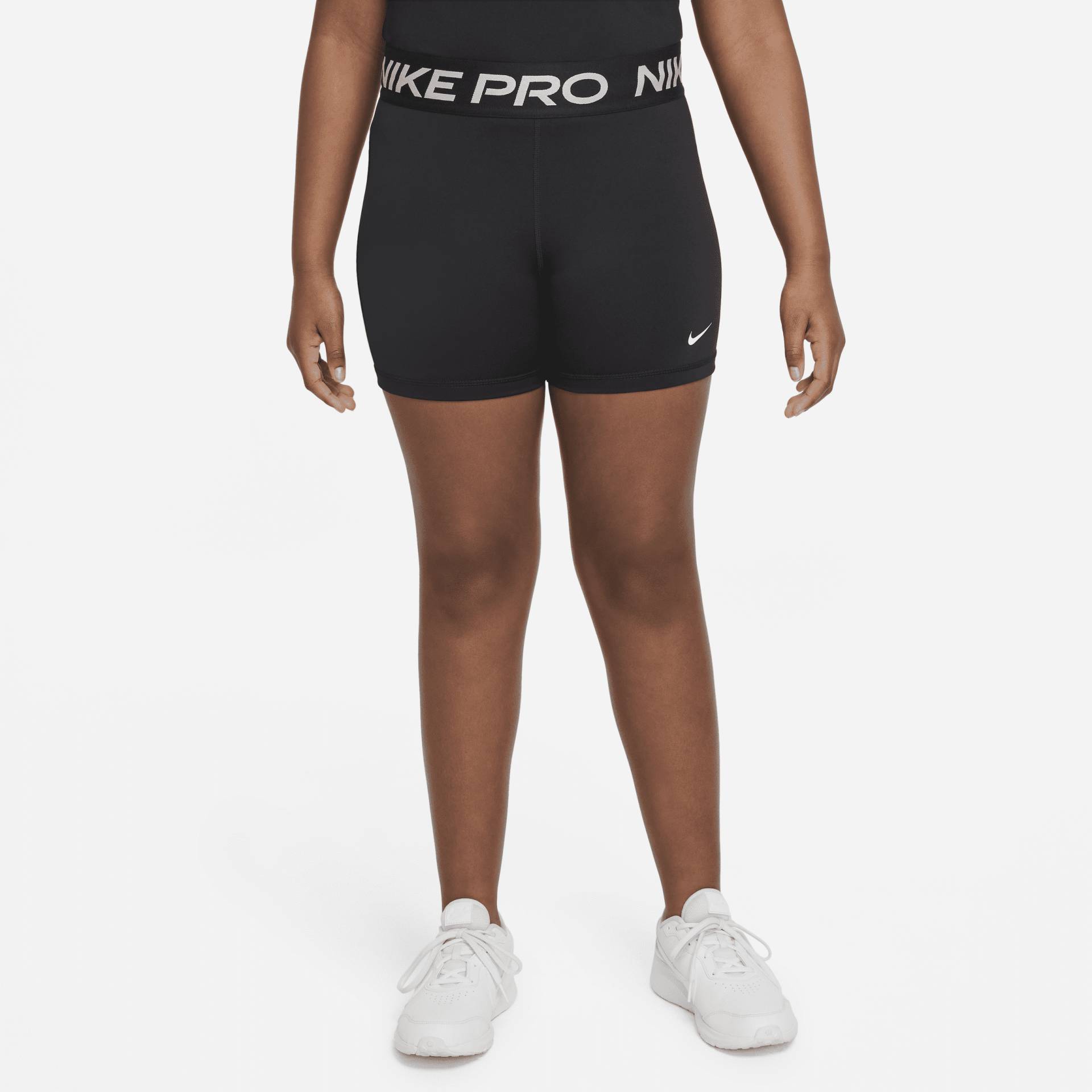 Nike Dri-FIT One Bike Shorts für ältere Kinder (Mädchen) (erweiterte Größe) - Schwarz von Nike