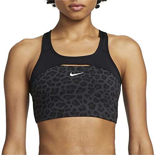 Nike Dri-FIT Swoosh AOP Sport-BH Damen von Nike