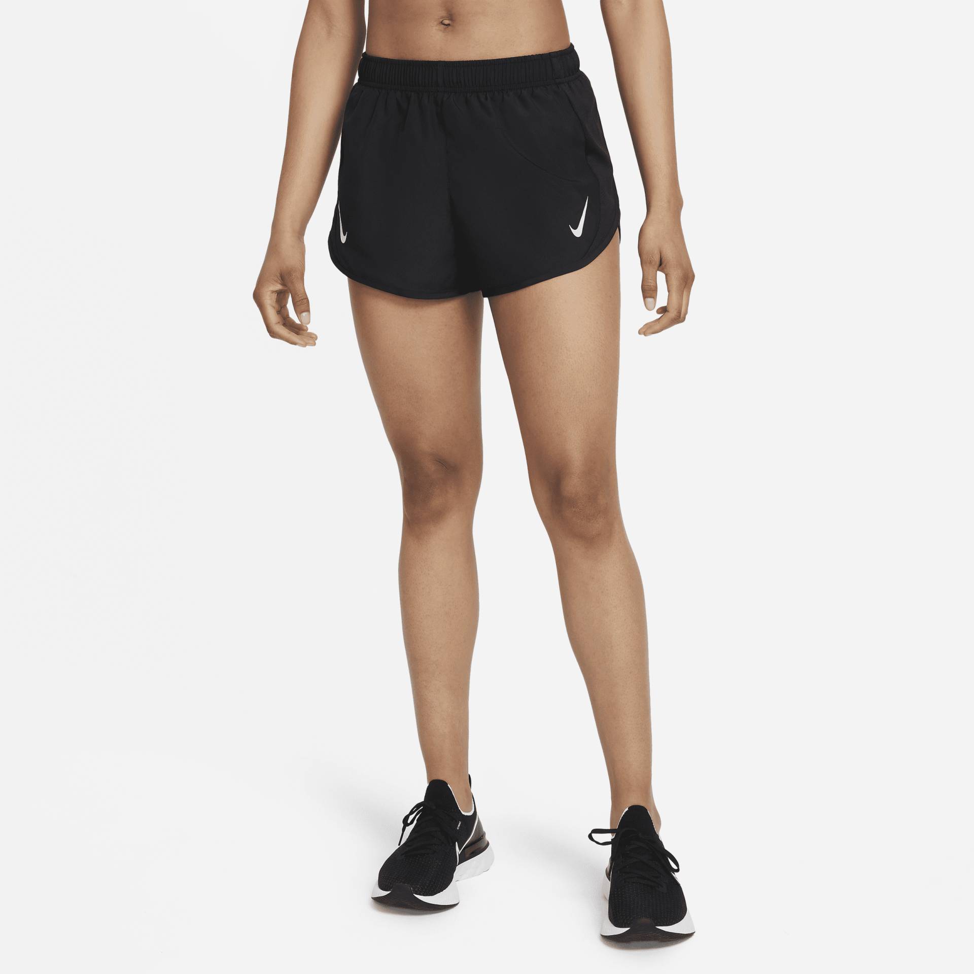 Nike Fast Tempo Dri-FIT Laufshorts für Damen - Schwarz von Nike