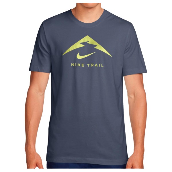 Nike - Dri-FIT Trail Running Shirt - Funktionsshirt Gr M;S;XL blau von Nike