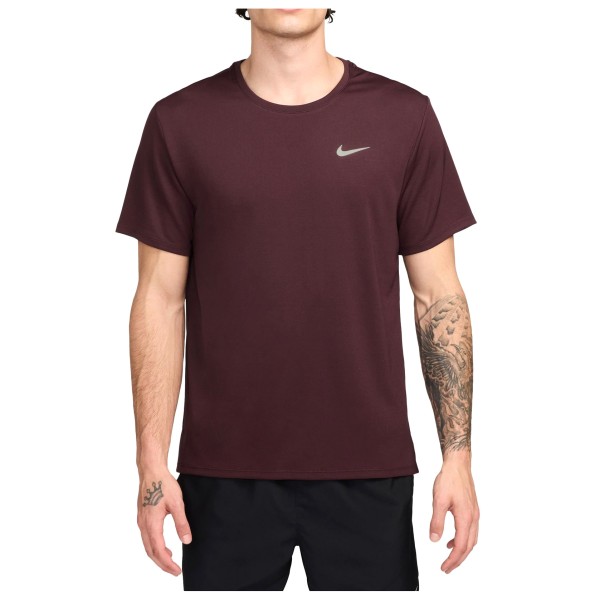 Nike - Dri-FIT UV Miler - Laufshirt Gr L braun von Nike