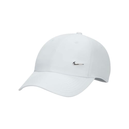 Nike Dri-Fit Swoosh Cap (DE/NL/SE/PL, Alphanumerisch, M, L, Platin/Silver) von Nike