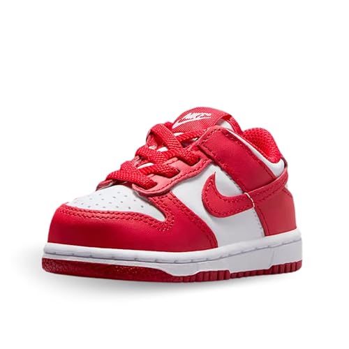 Nike Dunk Low (TD) Code FB9107-119 Rot, Rot / Weiß, 26 EU von Nike