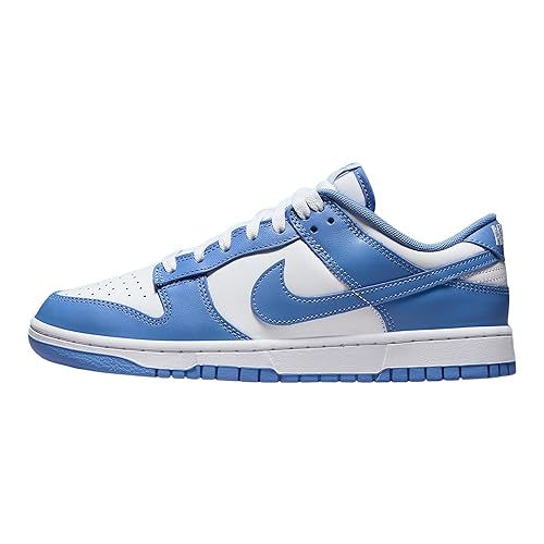 Nike - Dunk Low Retro - DV0833400 - Farbe: Weiß-Blau - Größe: 41 EU von Nike