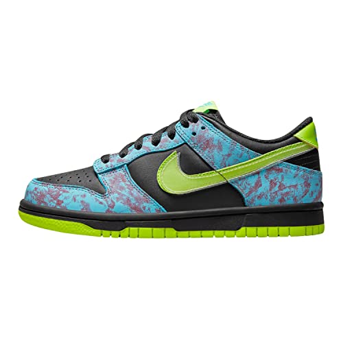 Nike Dunk Low SE 2 GS Trainers DV1694 Sneakers Schuhe (UK 5.5 us 6Y EU 38.5, Multi Color Volt Black 900) von Nike