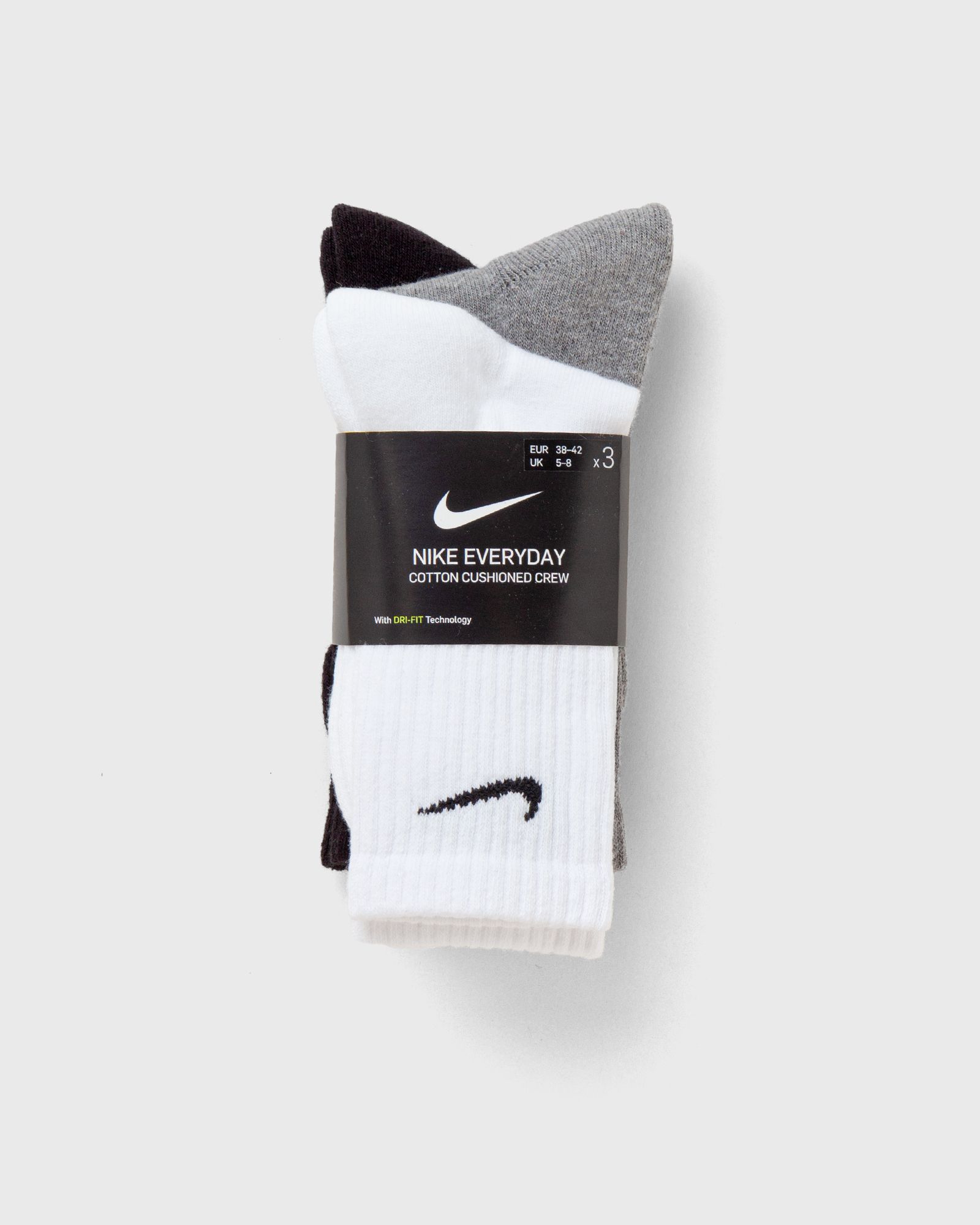 Nike Everyday Cushioned Training Crew Socks (3 Pairs) men Socks multi in Größe:L von Nike