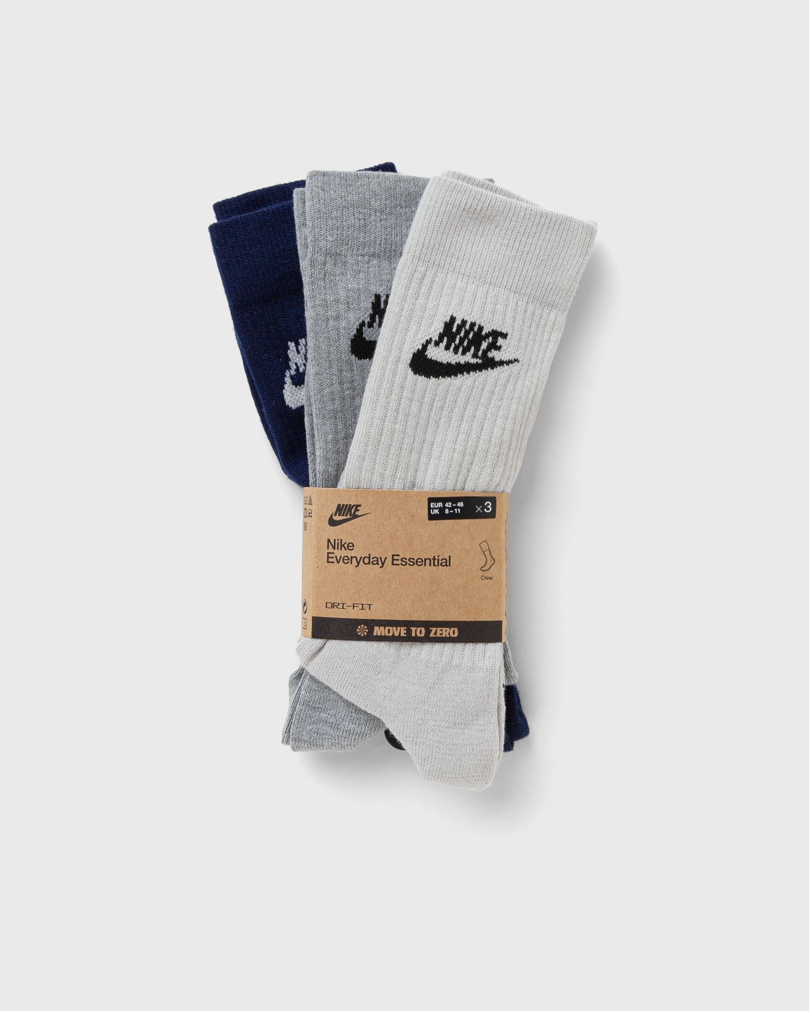 Nike EVERYDAY ESSENTIAL CREW SOCKS men Socks multi in Größe:L von Nike