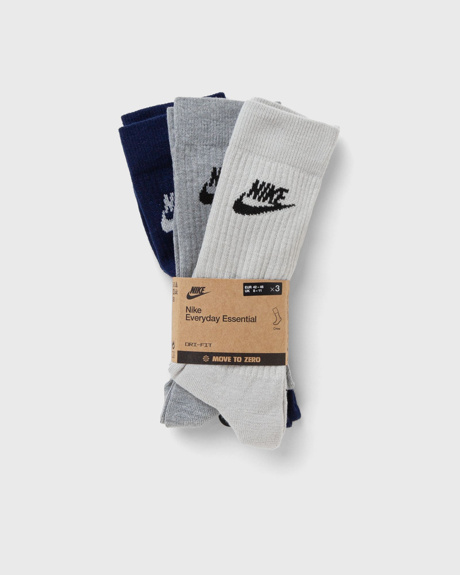 Nike EVERYDAY ESSENTIAL CREW SOCKS men Socks multi in Größe:XL von Nike