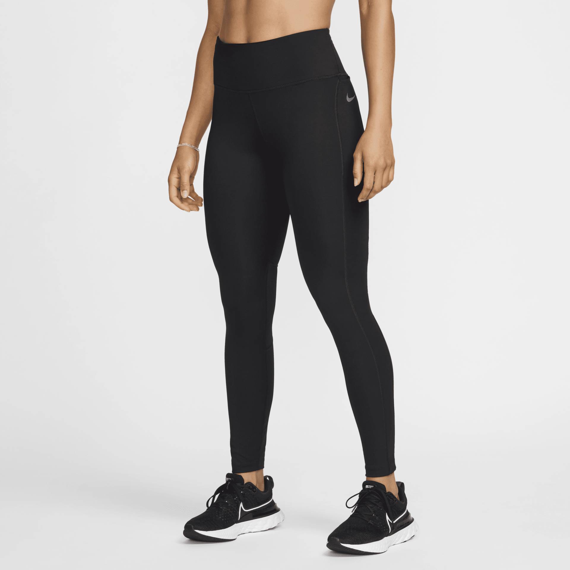 Nike Epic Fast Lauf-Leggings mit Tasche und mittelhohem Bund für Damen - Schwarz von Nike