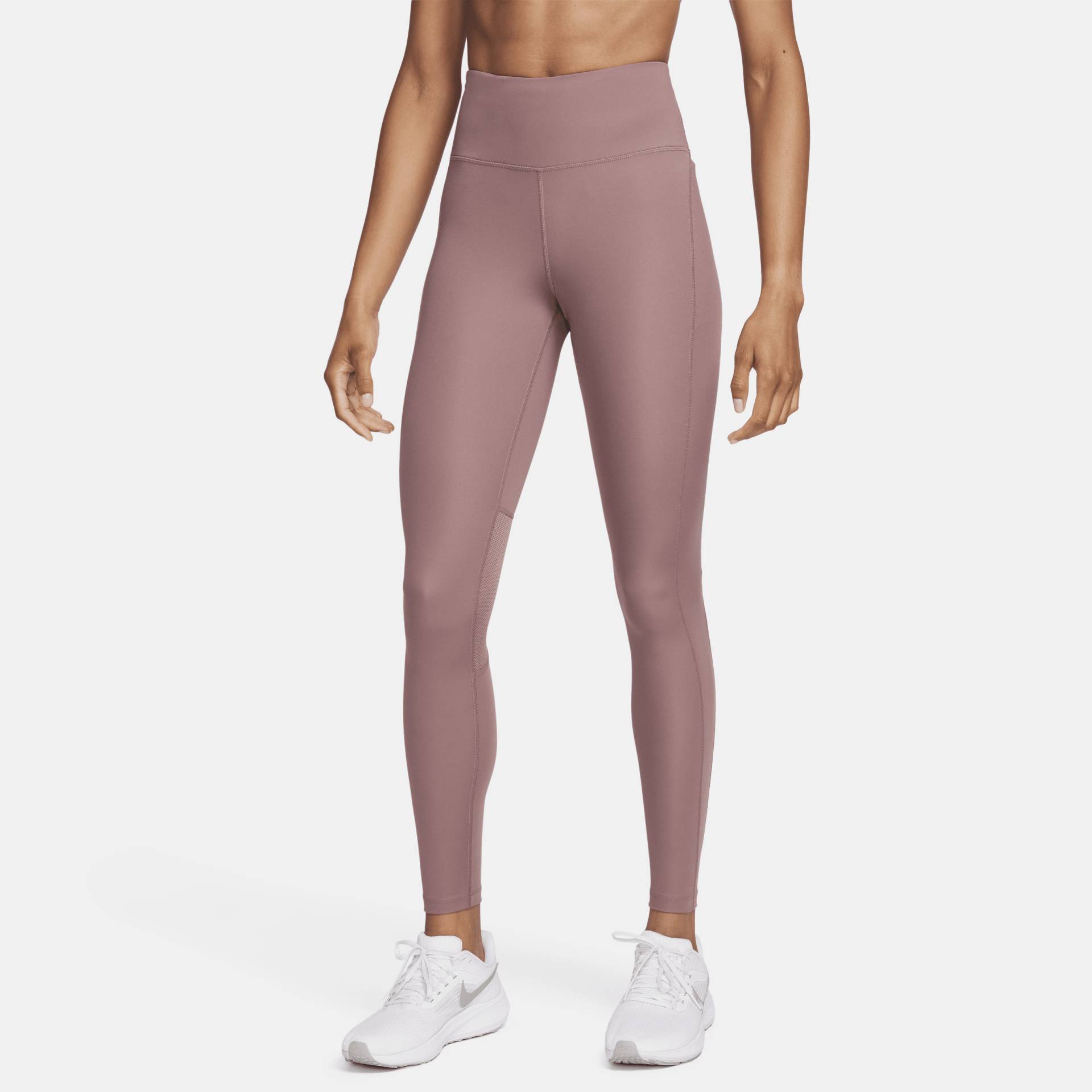 Nike Epic Fast Lauf-Leggings mit Tasche und mittelhohem Bund für Damen - Lila von Nike