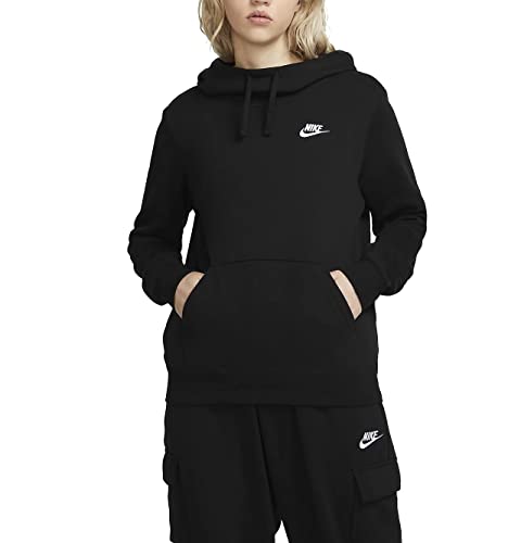 Nike Essential Funnel Fleece Women Hoody (S, Black) von Nike