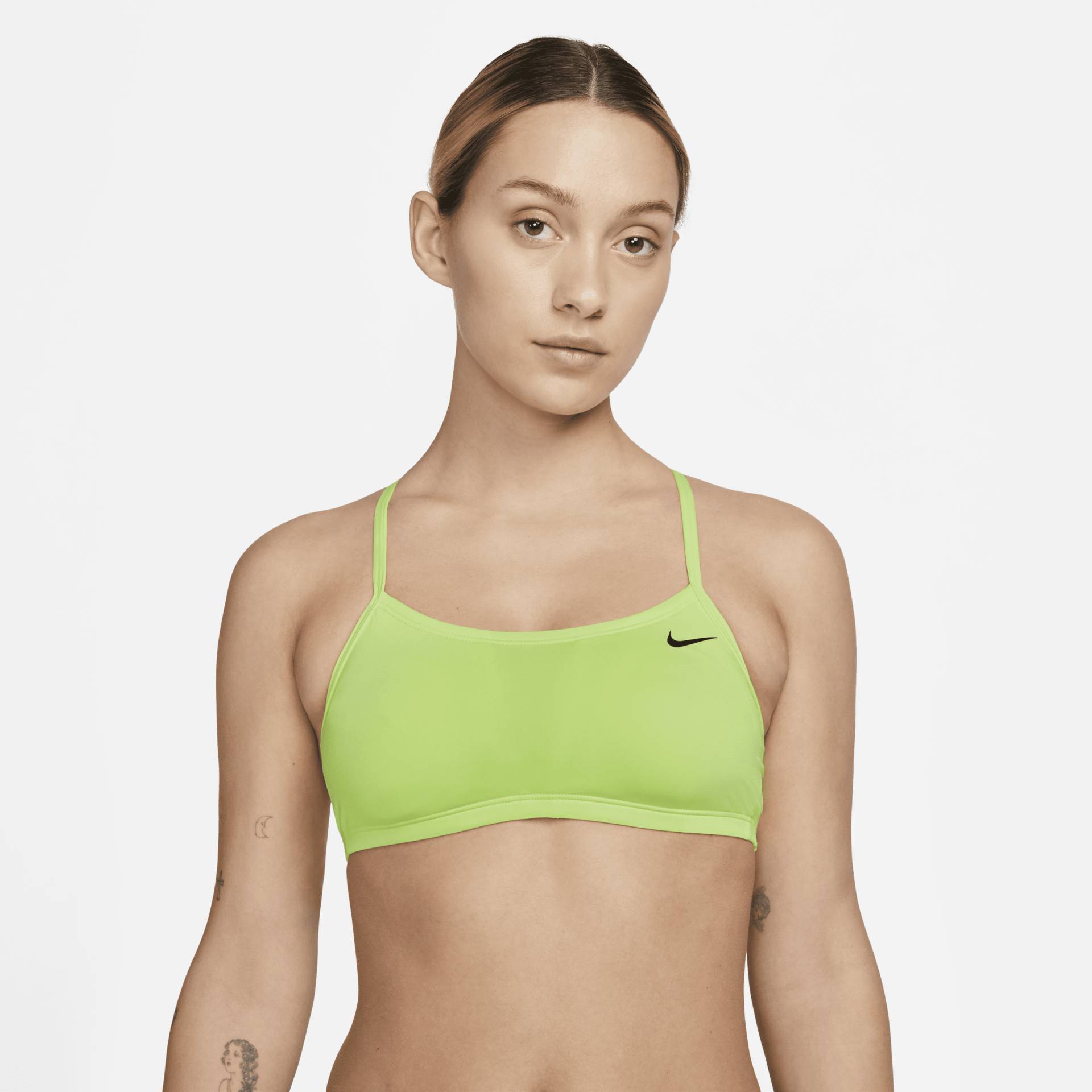 Nike Essential Racerback-Bikinioberteil - Gelb von Nike