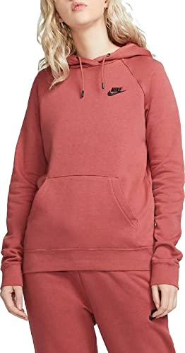 Nike Essential Women Hoody (L, Rust/Black) von Nike