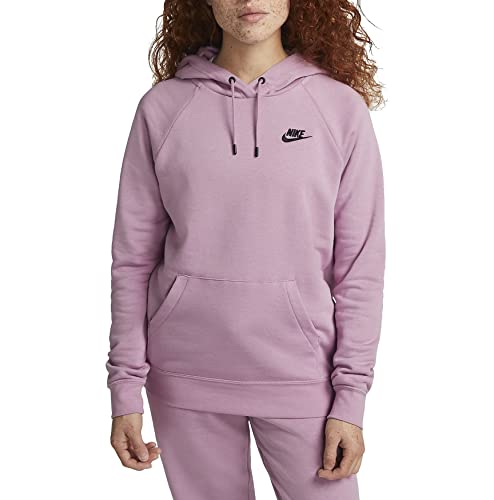 Nike Essential Women Hoody Kapuzenpullover (M, Orchid/Black) von Nike